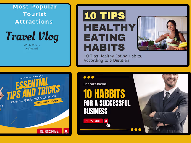 Cover image for YouTube Thumbnails 