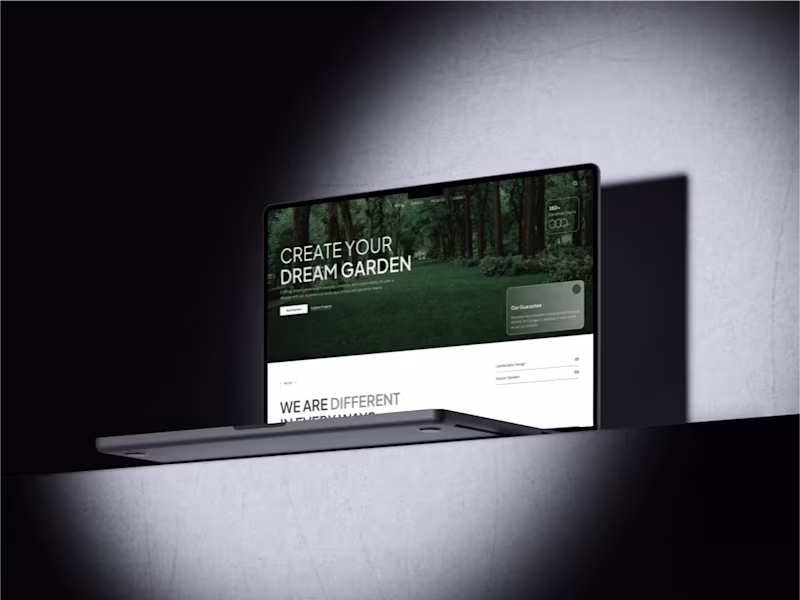 Cover image for Revamping Land scaping Website UX
