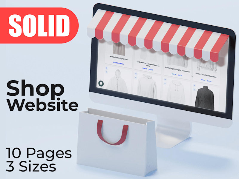 Cover image for Solid Website Package – 10 Pages, 3 Breakpoints, 4 Revisions