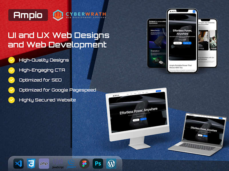 Cover image for Ampio - Ecommerce Web Development and Designs