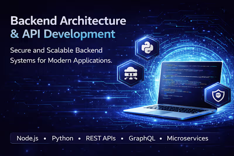 Cover image for Backend Architecture & API Development