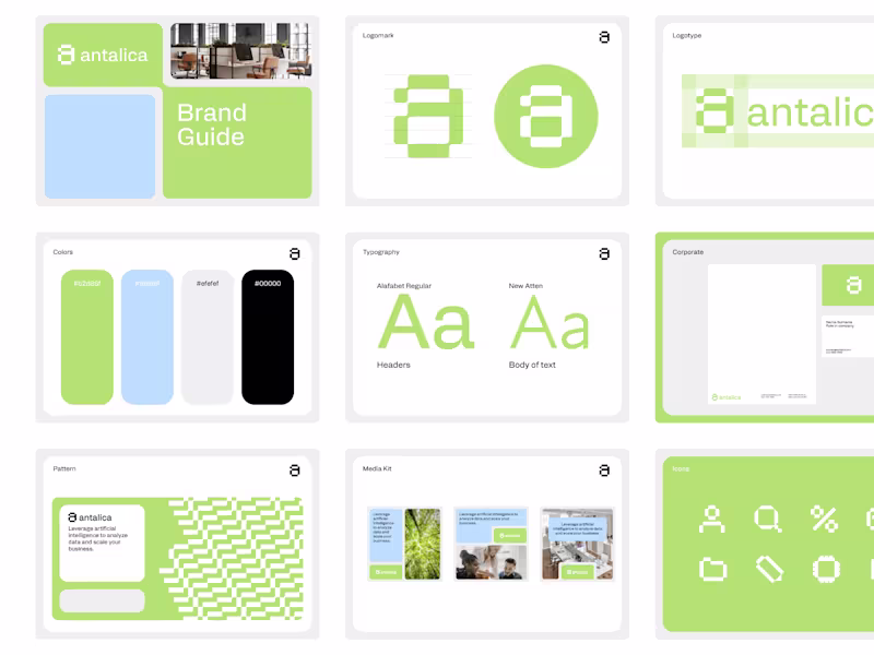 Cover image for I will design your company's visual identity