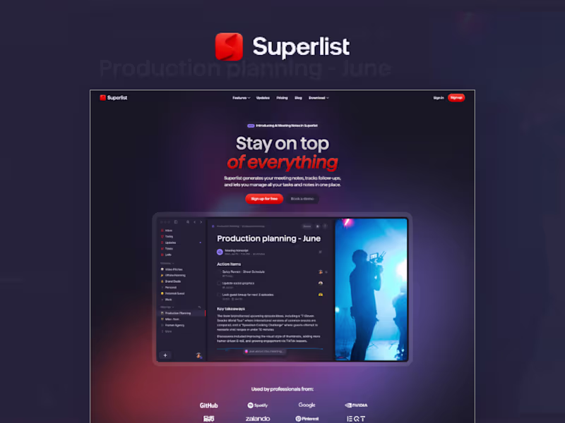 Cover image for Superlist WordPress Site Design