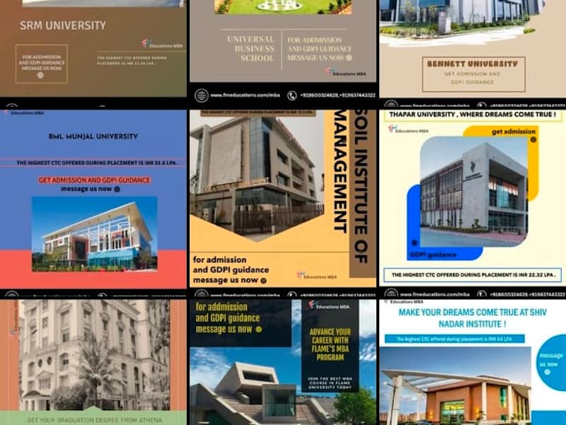 Cover image for Instagram content creator for educational website.