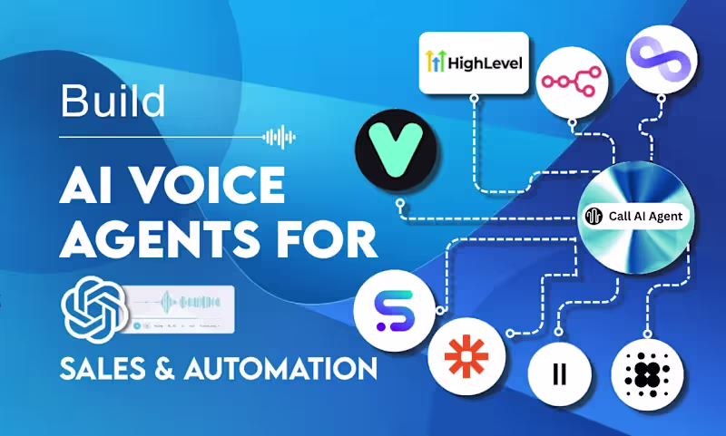 Cover image for AI-Voice agents using Vapi, Retell, Synthflow and Elevenlabs