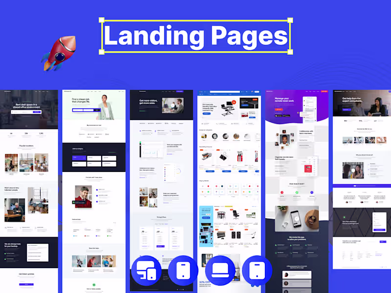 Cover image for Landing Page Design & Build