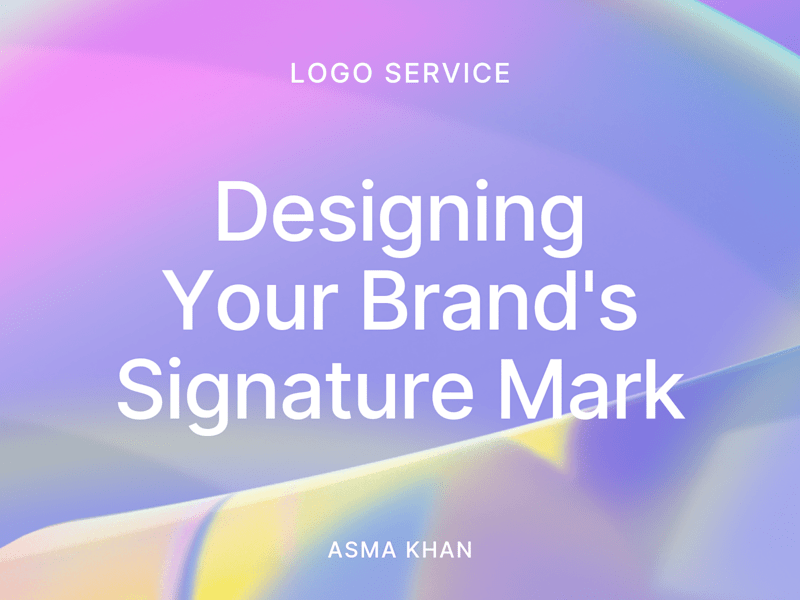 Cover image for Designing Your Brand's Signature Mark