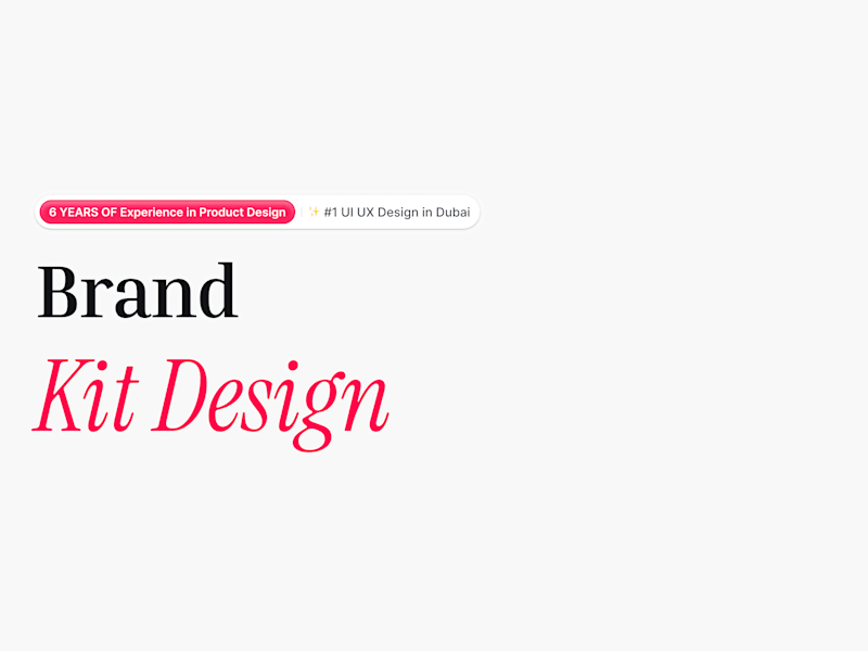 Cover image for Brand Kit Design | Branding Design | Pitch Deck