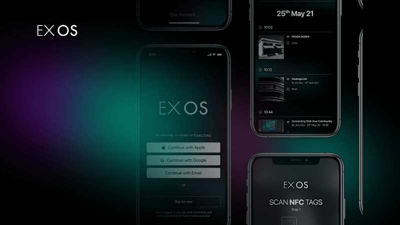 Cover image for Experience OS - The first in location  storytelling CMS App 