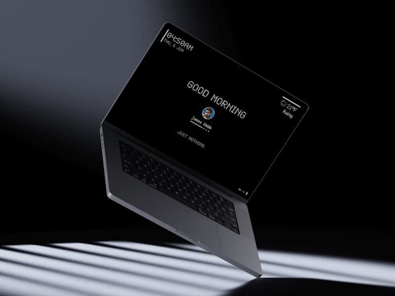 Cover image for LED Dot Matrix Lock Screen Design for Nothing Company