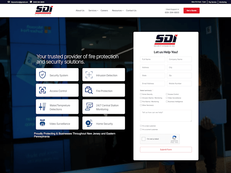 Cover image for Creating Digital Presence For Security Solution Provider 