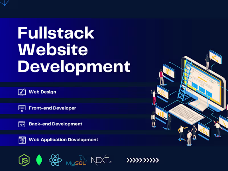 Cover image for Full-Stack Web Development: Custom Solutions for Your Business