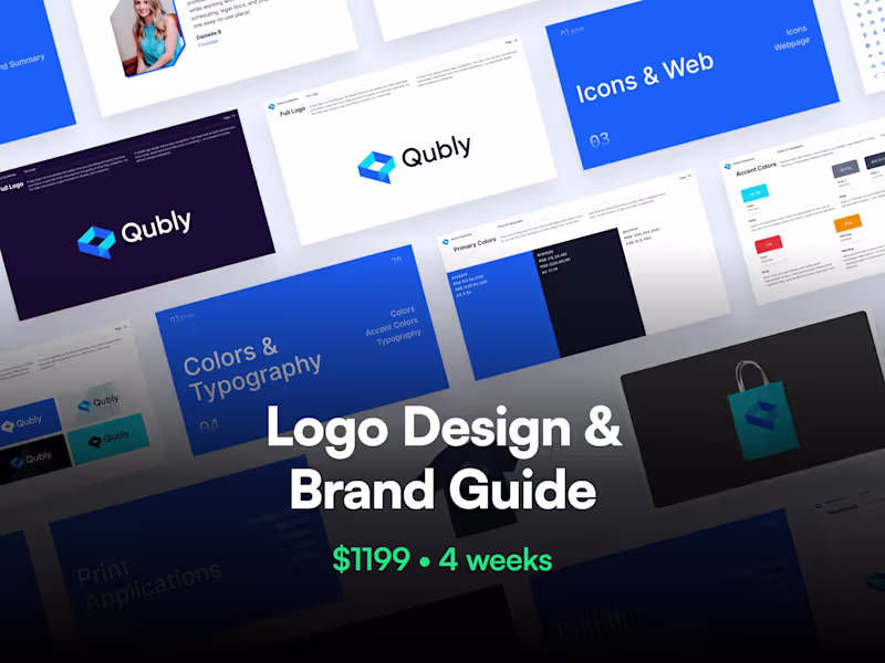 Cover image for Logo Design & Brand Guide