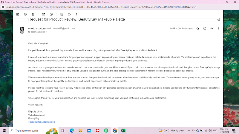 Cover image for Email Management Sample 