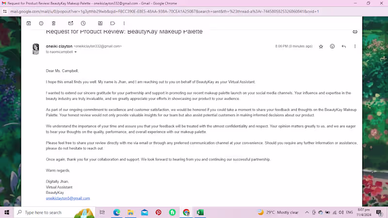 Cover image for Email Management Sample 