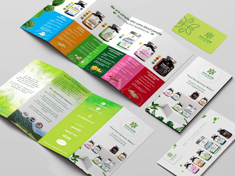 Cover image for Holsom Harmony - Dietary Supplements Branding
