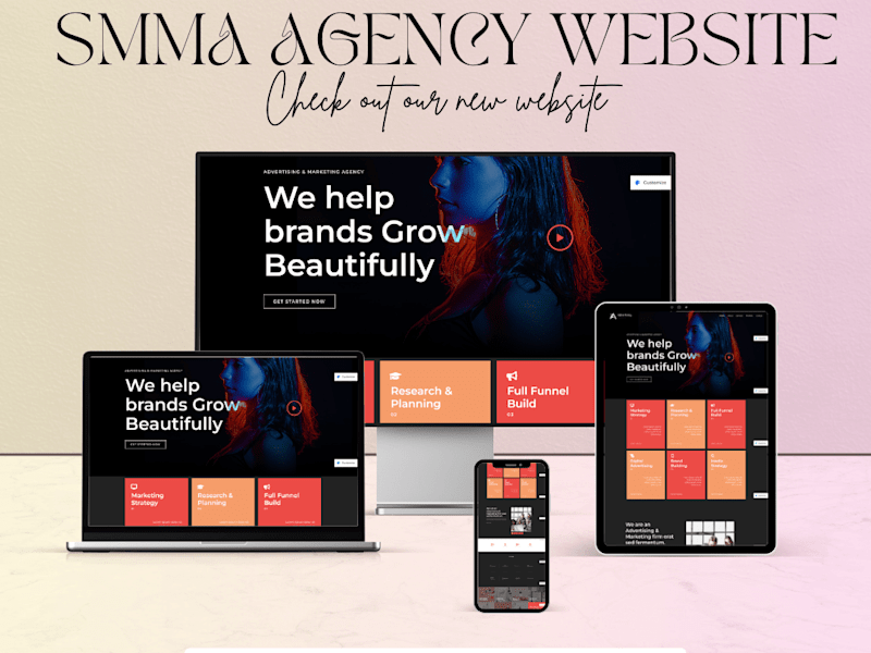 Cover image for SMMA Agency Website Development