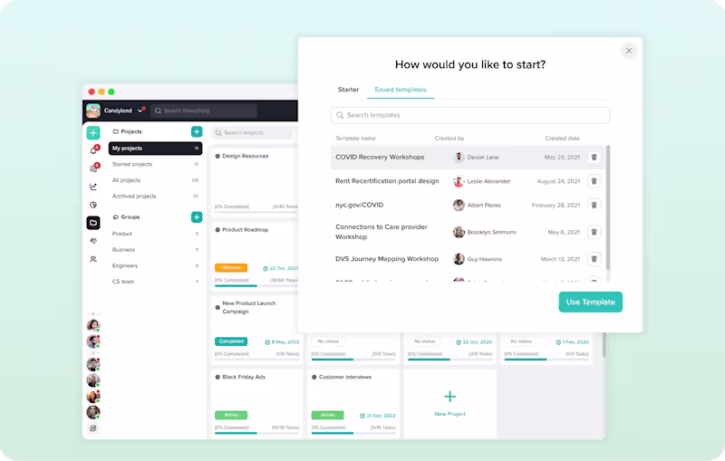 Cover image for Taskworld - Custom Project Templates