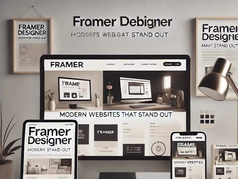 Cover image for Framer Website Creation