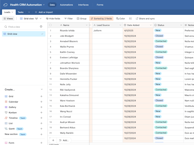 Cover image for Lead Onboarding Automation for CRM Integration 