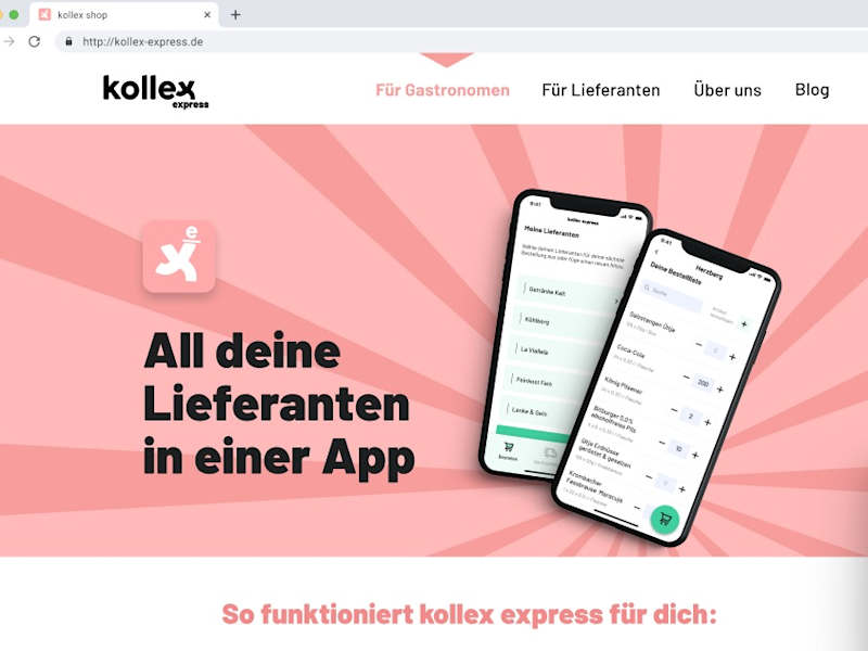 Cover image for kollex landing page