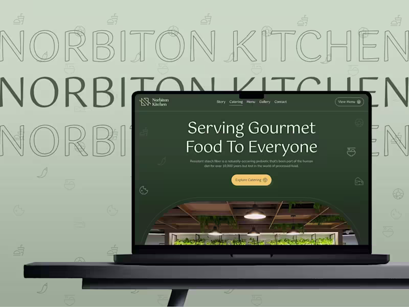 Cover image for Norbiton Kitchen Website Design