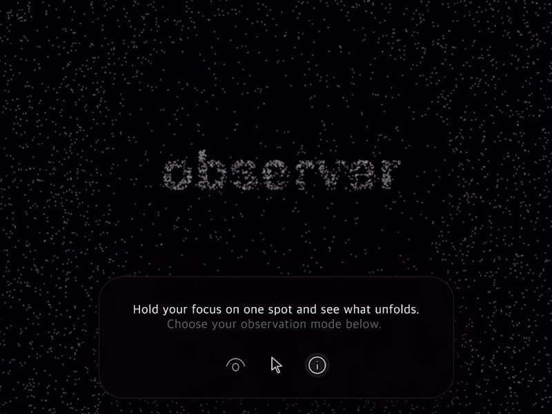 Cover image for My Figma Make project Observer Effect (https://unity-export-...