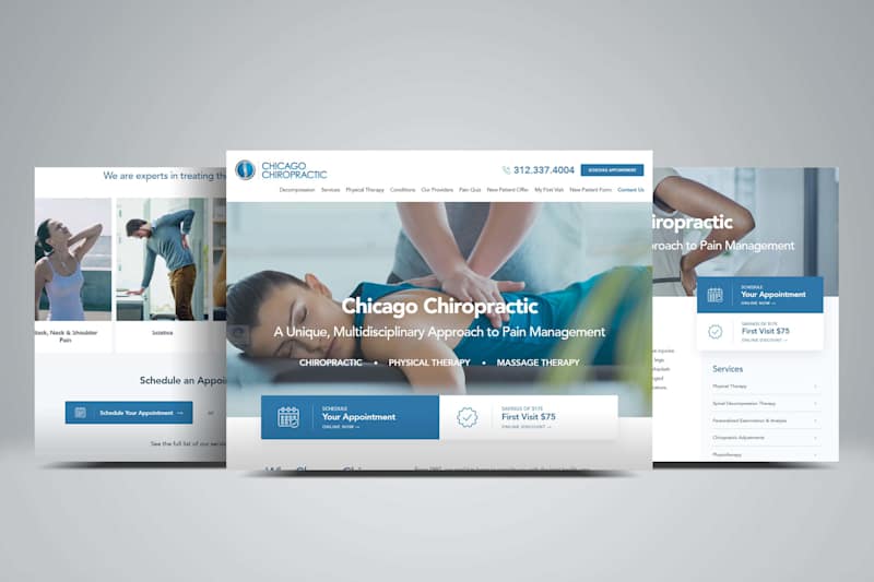Cover image for Responsive Chiropractic Website Wordpress Website