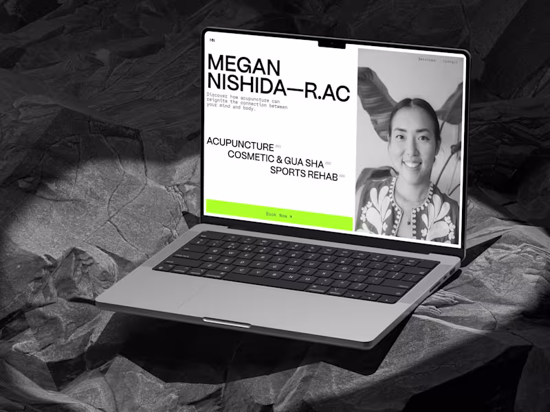 Cover image for Acupuncturist Website
