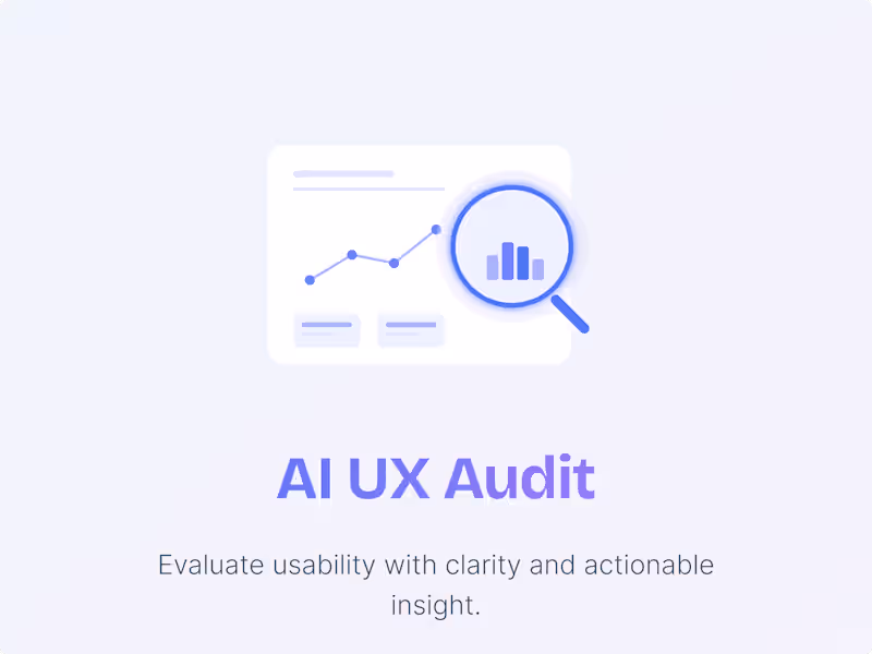 Cover image for AI UX Audit + Report (Mini Package)