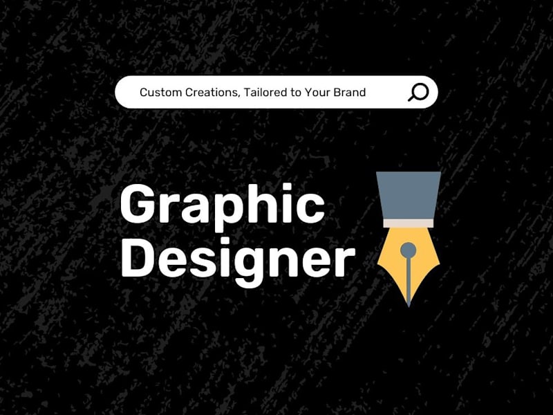 Cover image for Creative Graphic Designer custom Designs