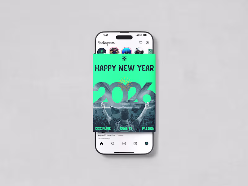 Cover image for Beyond's New Year Instagram Post 2060