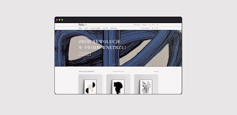 Cover image for Art Gallery Website Design