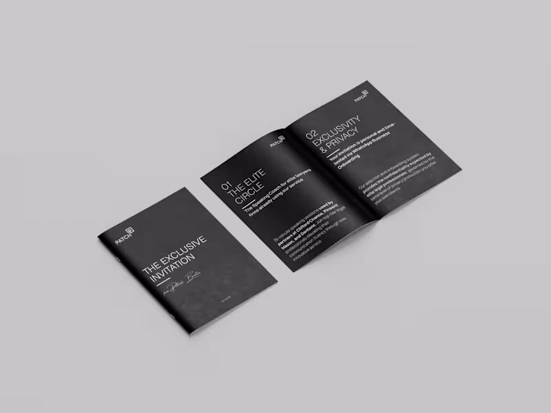 Cover image for Patch App x Kichigin branding work