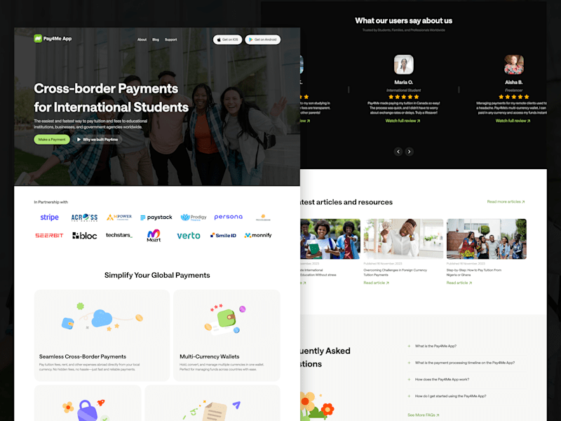 Cover image for Finance Website design
