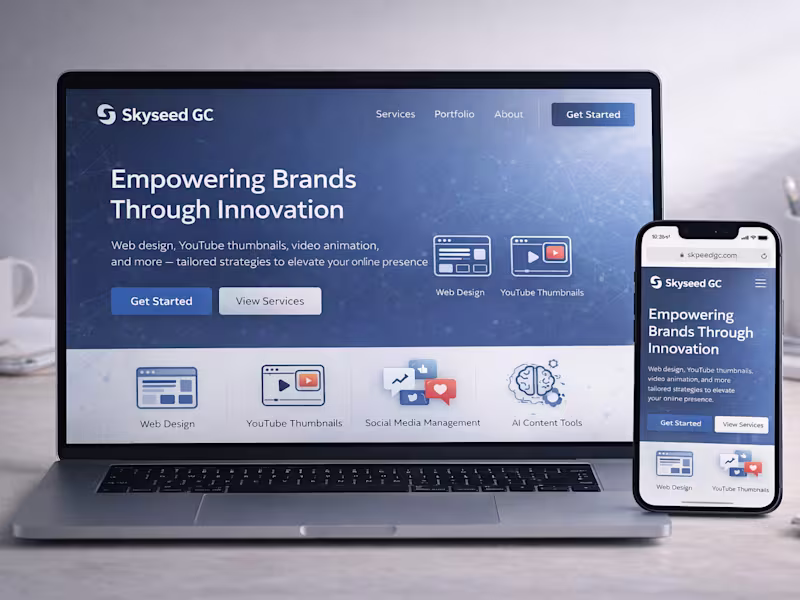 Cover image for Website Design, Developement and Branding