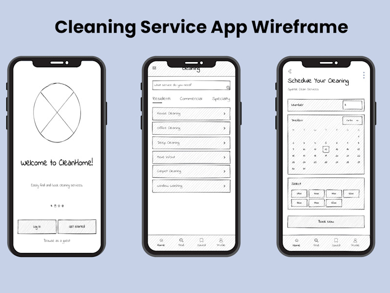 Cover image for Cleaning Service Application