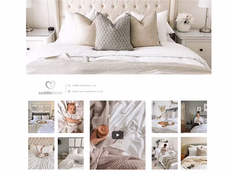Cover image for Social Media & Influencer Marketing - Cuddledown UK