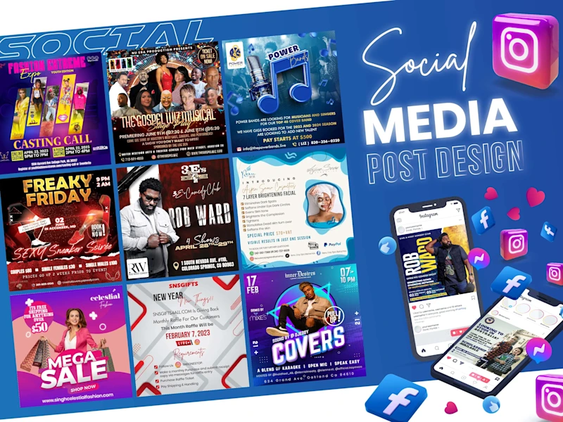 Cover image for I will create a engaging Flyer Design for you