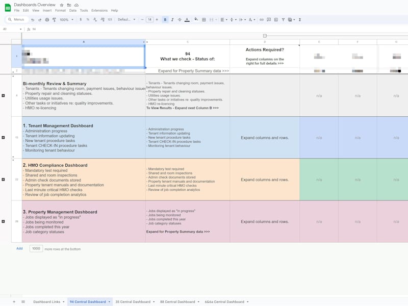 Cover image for Creating management dashboard for a letting agency