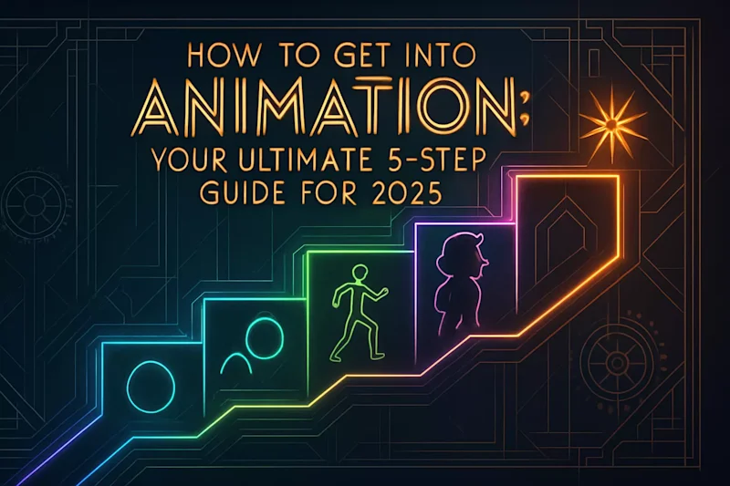 Cover image for How to Get Into Animation: Your Ultimate 5-Step Guide for 2025