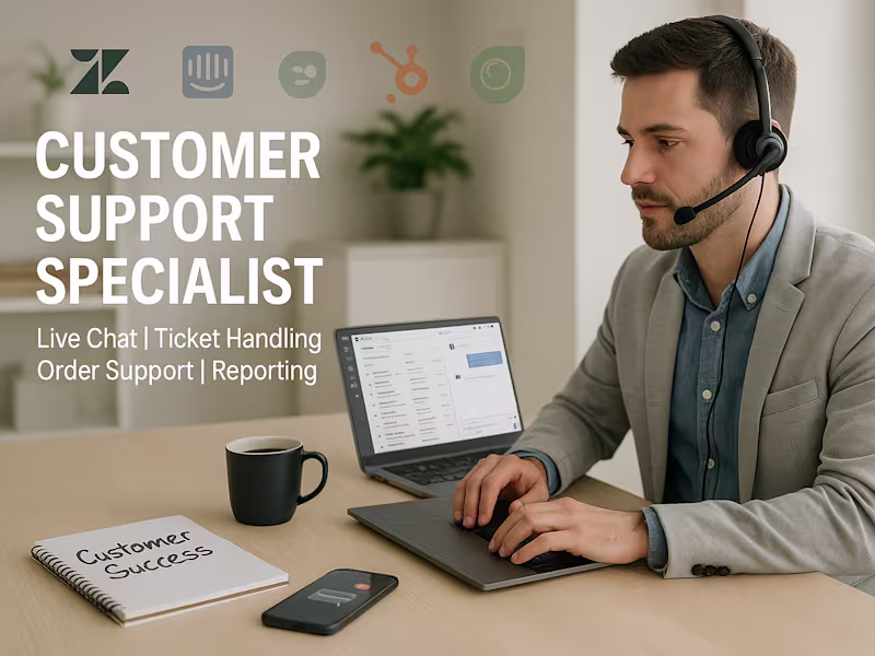 Cover image for Customer Success & Support | Zendesk, Intercom, HubSpot