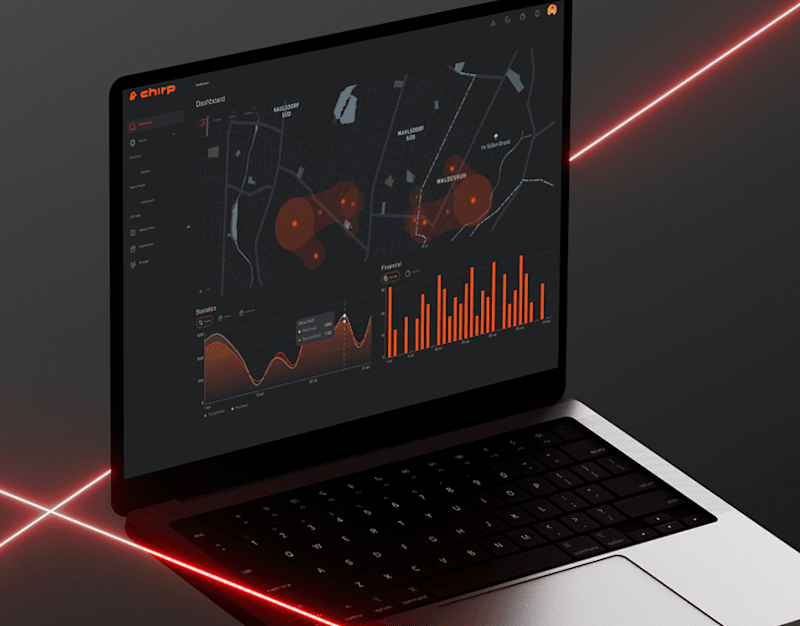 Cover image for Web App UI/UX for Decentralized Mining Platform (Chirp)