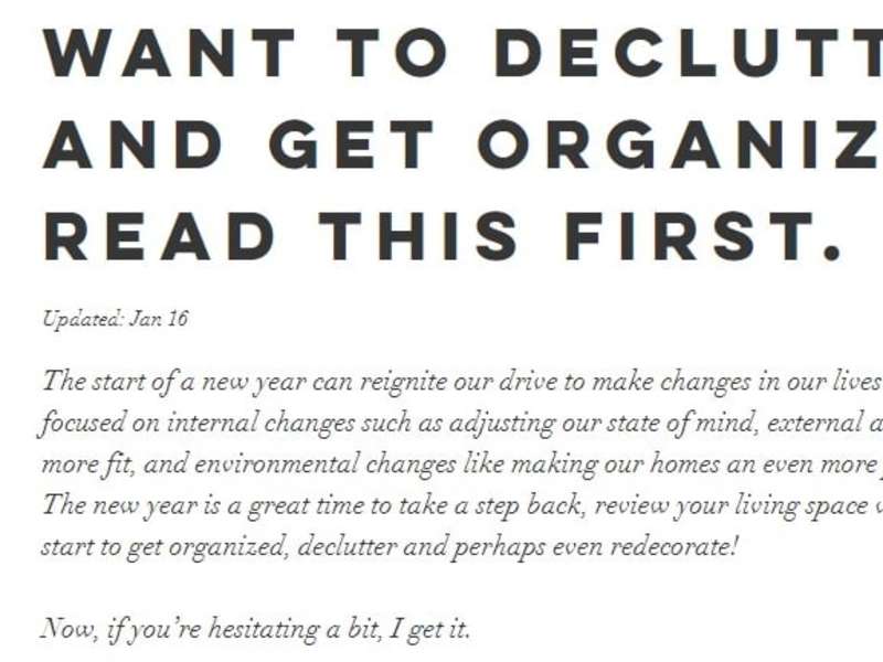 Cover image for Want to Declutter and Get Organized? Read This First.