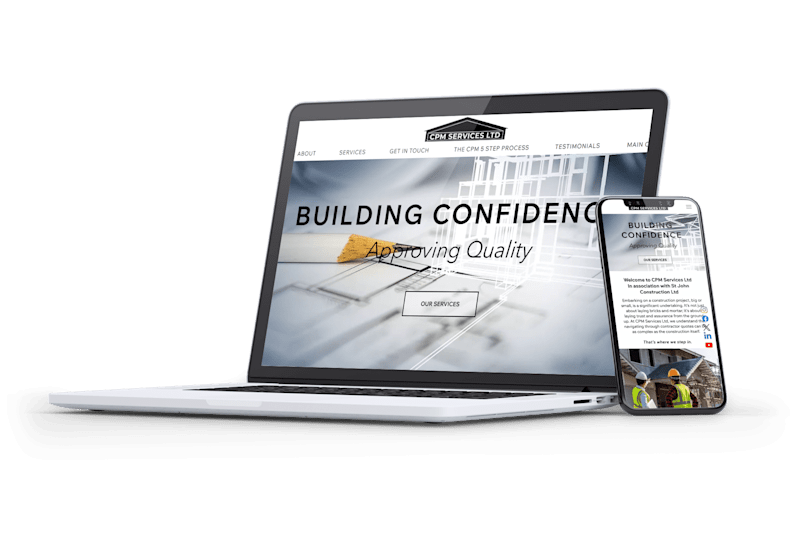 Cover image for CPM Services - WiX Studio Website Design
