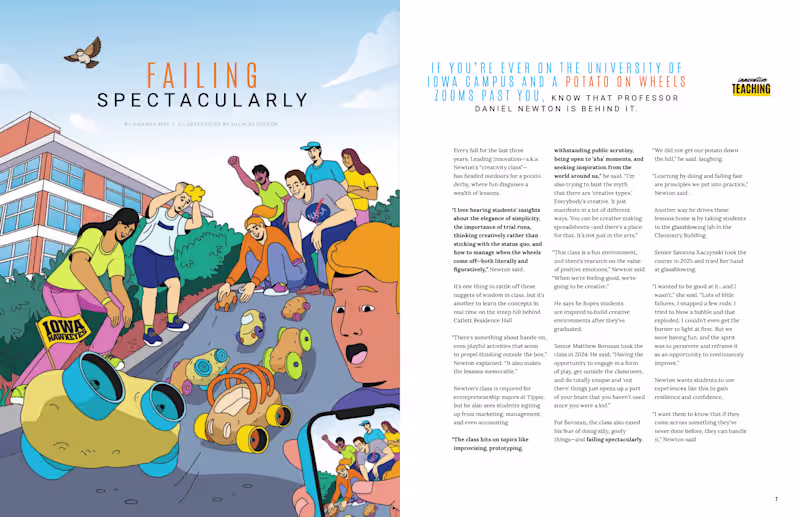 Cover image for Illustrations for Spring 2026 Tippie