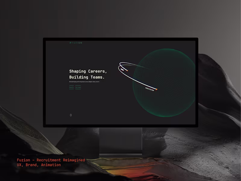 Cover image for A Motion-Led Brand and Site for Next-Gen Recruitment