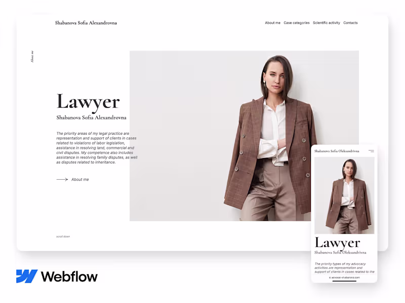 Cover image for Webflow Landing Page (Development)