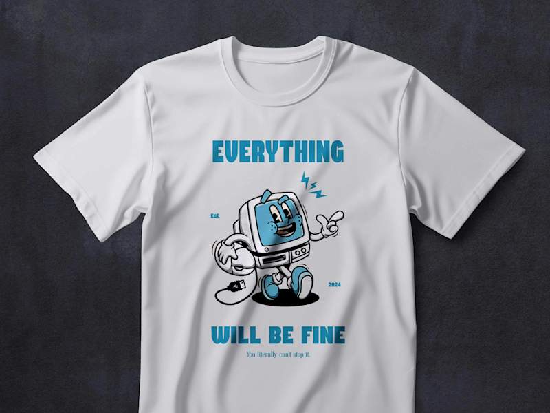 Cover image for Merch Design | Retro Illustration