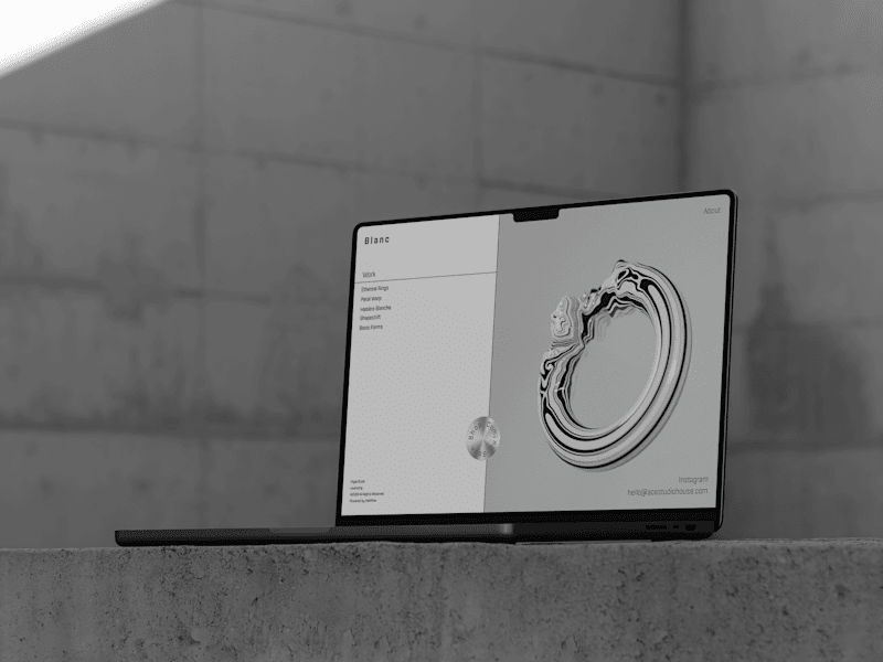Cover image for Blanc - A Minimalistic Portfolio Template